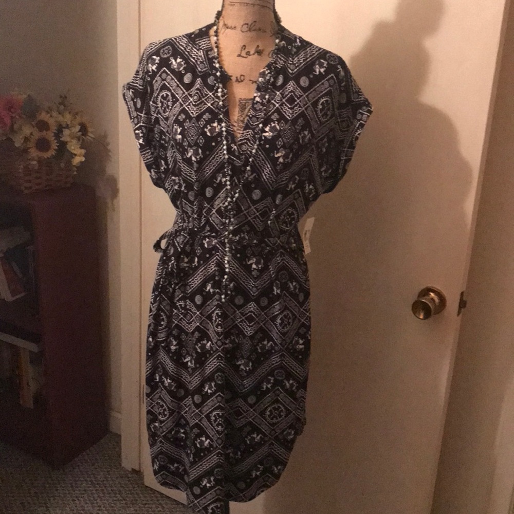 Elephant Print Dress